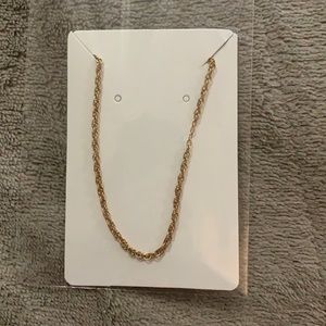 Gold tone Link Necklace/anklet